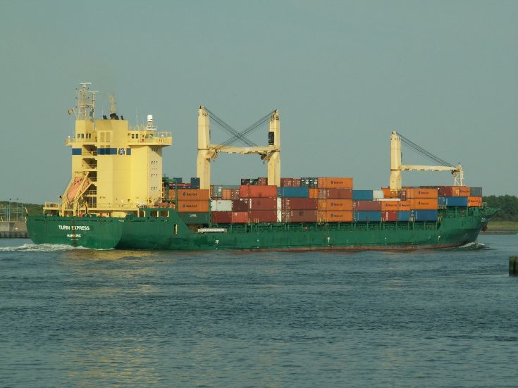 Container ship Turin Express (IMO 9208356)