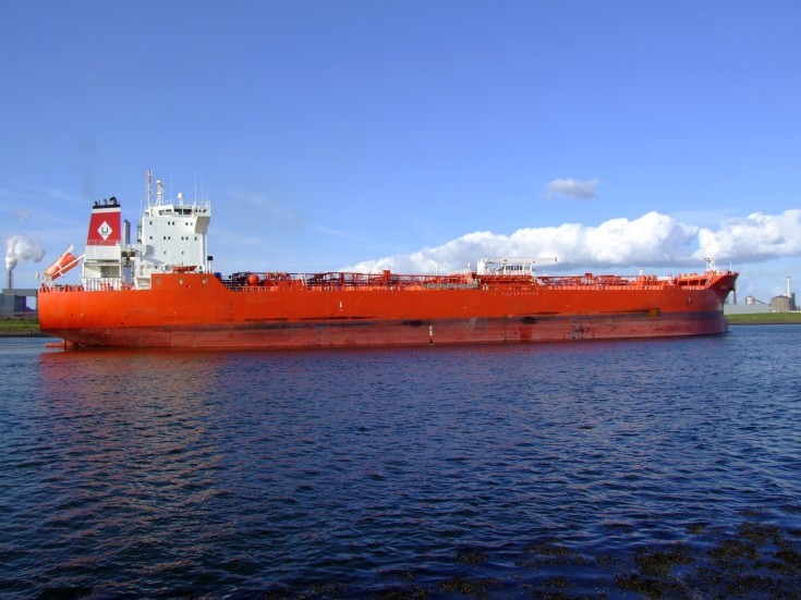 Tanker Ioannis I at Port of Amsterdam