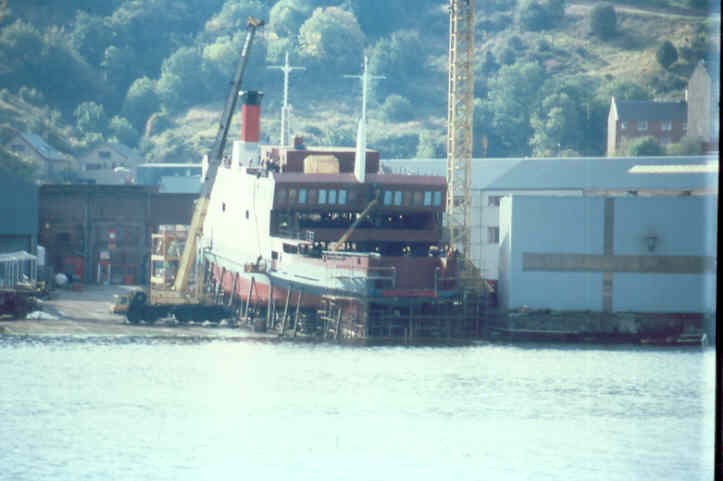 RED FALCON under construction