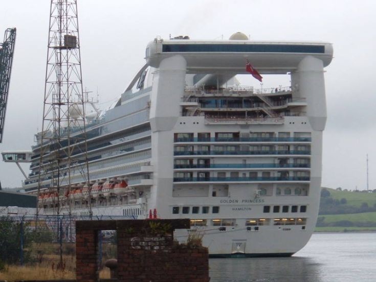 GOLDEN PRINCESS at Greenock