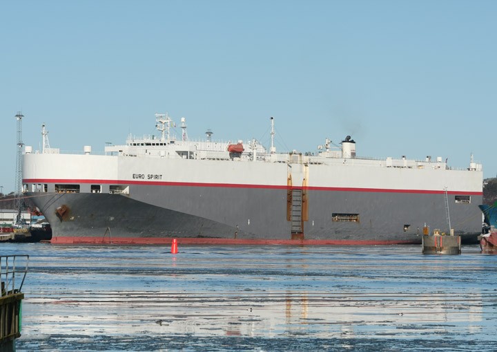 Euro Spirit at Skandiahamn