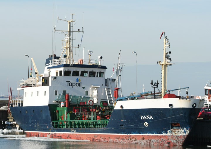 Dana moored at Tångudden, Gothenburg