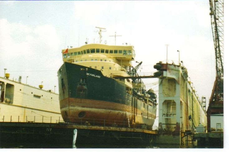 Hopper Dredge MCFARLAND