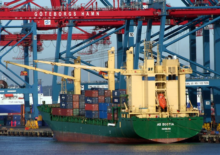 AS Scotia at Skandiahamn