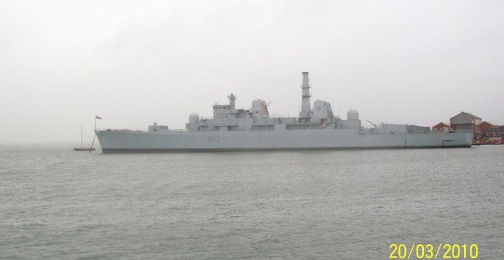 H.M.S. BRISTOL D23