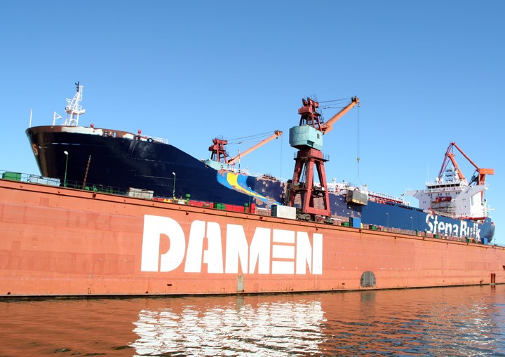 Stena Concept in the Cityvarv dry dock