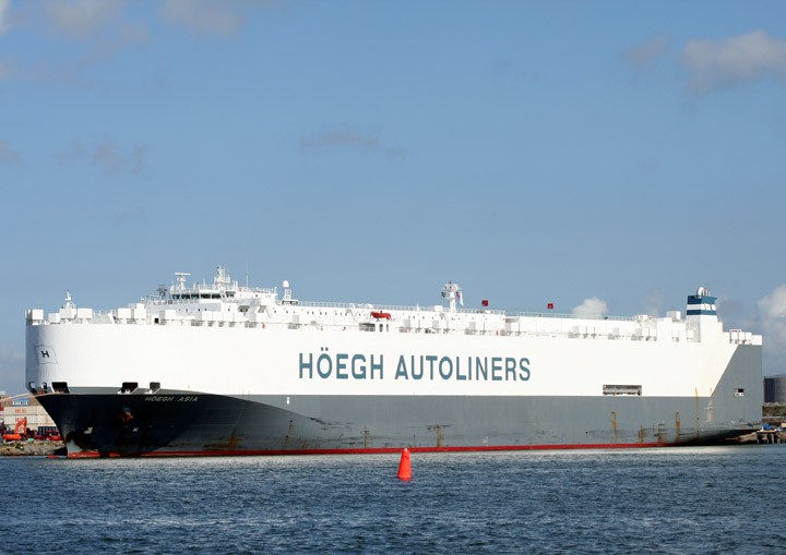 Höegh Asia at Skandiahamn