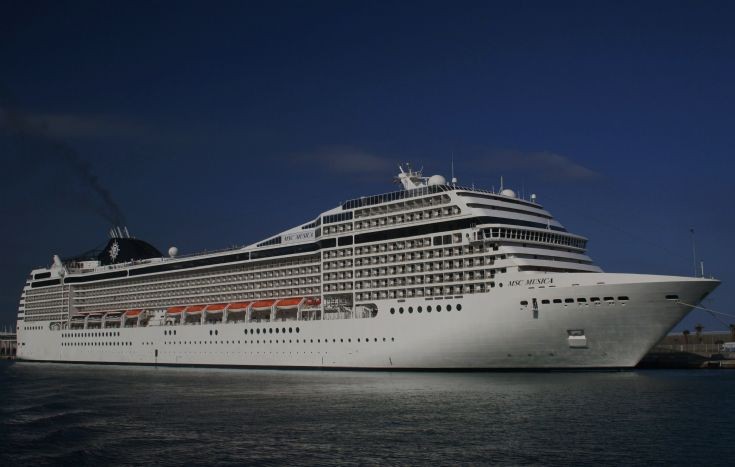 Cruise ship MSC Musica