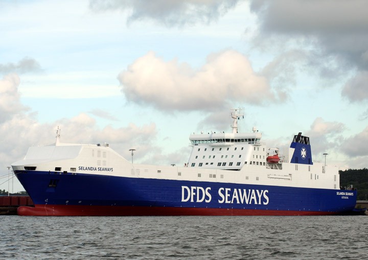 Selandia Seaways at Älvsborgshamn