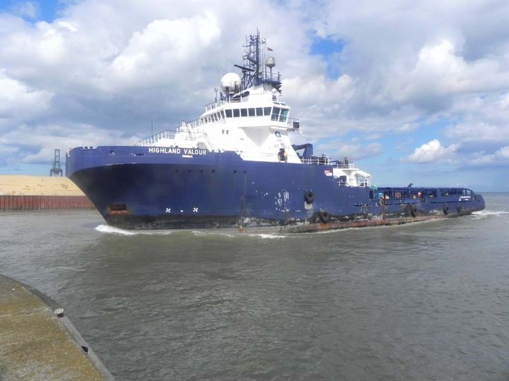 Highland Valour in Great Yarmouth