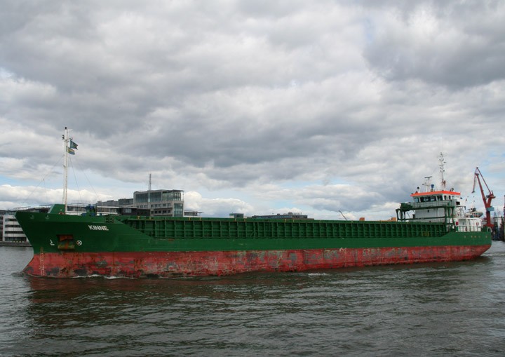 Kinne passing through Gothenburg