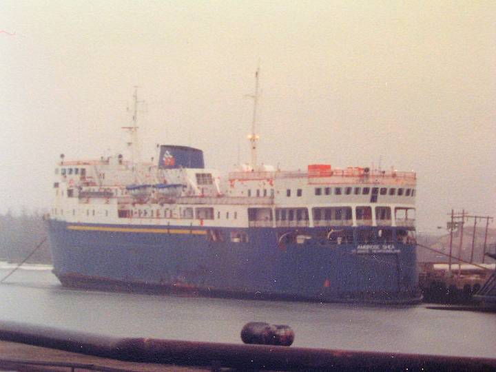 M.V.Ambrose Shea at Sydney, Cape Breton 1981
