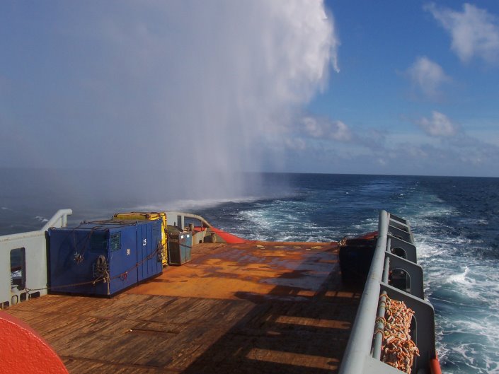 The Pacific Barbarian at Sea
