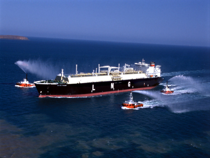 LNG Transporter 'British Trader'