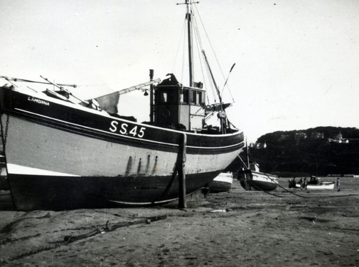 Fishing Boat Lamorna SS45