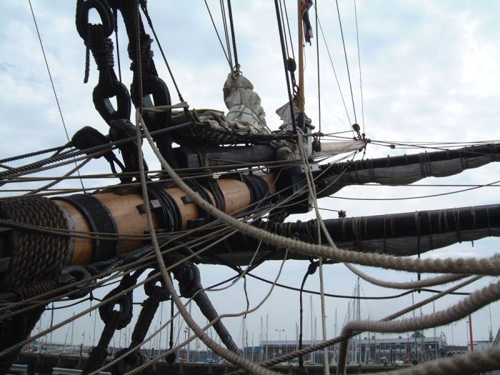 Bowspit HM Bark Endeavour