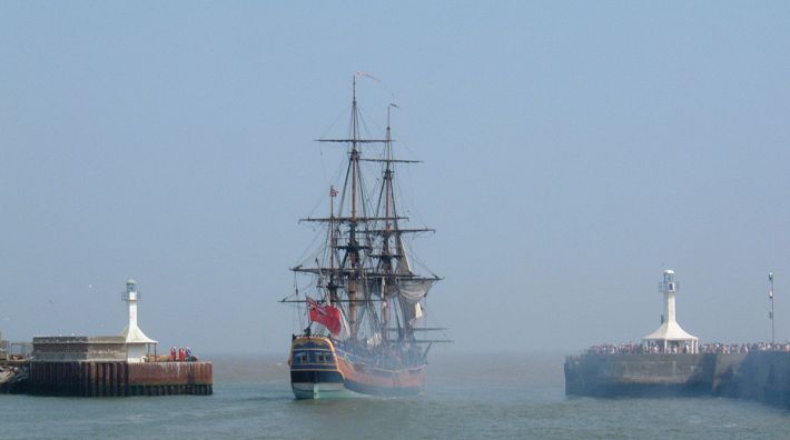 HM Bark Endeavour may all your voyages be safe!