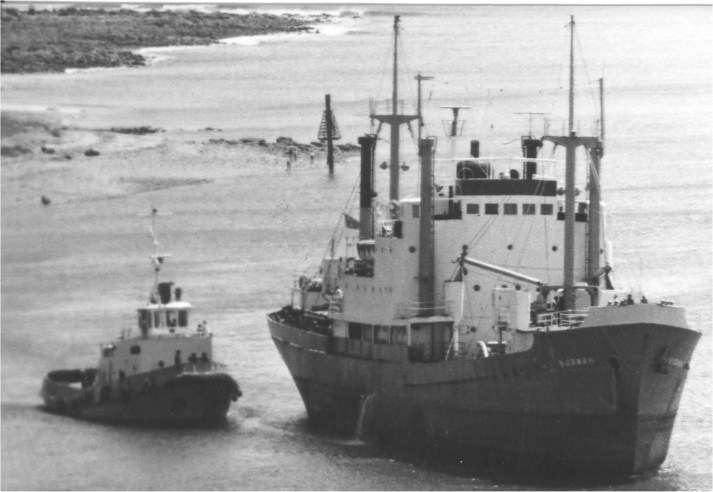 Arriving Devonport