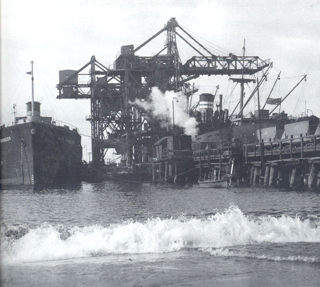 Iron Spencer in port