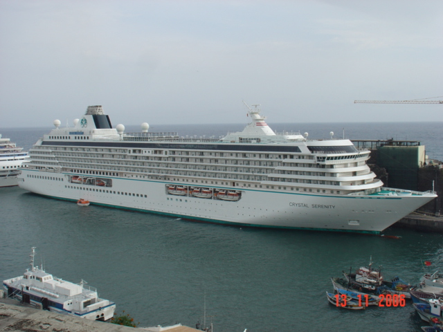 Crystal Serenity in Funchal-Madeira