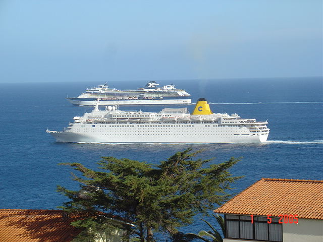 COSTA EUROPA and CONSTELLATION