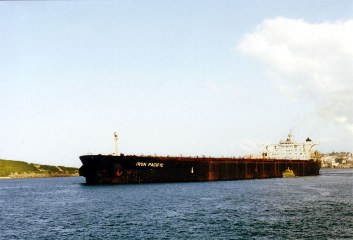 Once Australia's largest ship - Iron Pacific