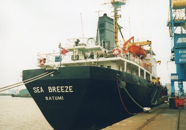 Georgia registered cargo ship SEA  BREEZE