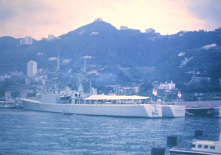 HMC Ships Mackenzie and Fraser @ Hong Kong 1964