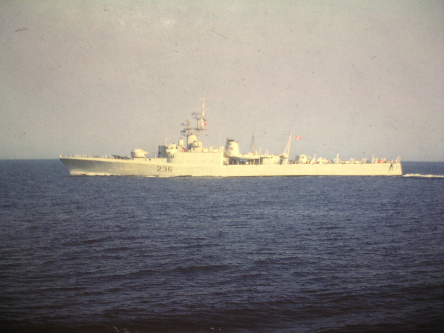 HMCS Gatineau NorthSea 1966