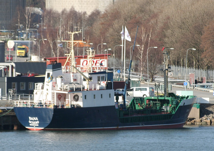 Dana moored at Skarvikshamn, Gothenburg