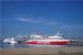 Three Cruise ships 'hugging' in Port Melbourne