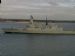 HMS Dauntless sailing into Southampton